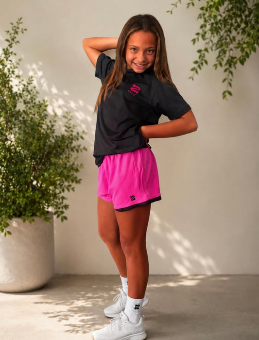 Stella Performance Shorts – Hot Pink