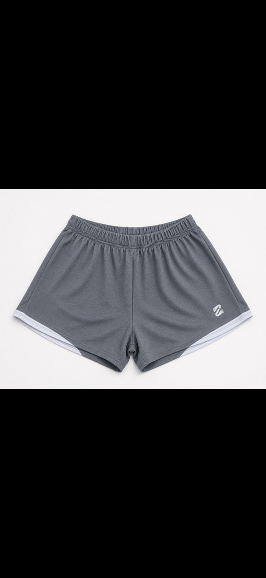 Luna Performance Shorts – Grey
